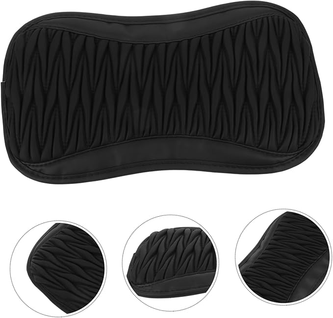 Mikinona Comfortable Auto Armrest Pad Faux Center Console Cushion for Cars Easy Installation Enhances Driving Experience Compatible with Multiple Models