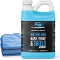 Flowgenix™ Waterless Car Wash Spray - Grand Finale - Motorcycle Cleaner & Car Wax Polish (1 Gal or 128 oz) - Ceramic Coating - Quick Detailer Spray to Make Your Vehicle Shine