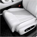 Car Seat Extender Cushion for Honda Pilot 2002-2020 2021 2022 2023 2024 2025 2026, Leather Leg Extender Cushion for Car Seats Office Chairs, Car Seat Extender Pad Leg Support,C White