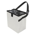 Homelove Car Trash Can, Leak-Proof Waterproof Trash Bin Collapsible Portable Auto Garbage Bag Large Capacity Trashcan Storage Bag Multipurpose Car Organizer Hanging (White)