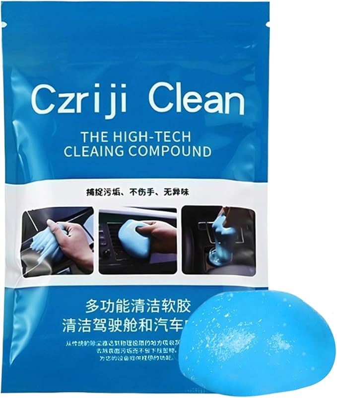 Car Interior Plus Cleaners - Detail Kit For Car Cleaning Gel | Cleaning Gel | Reusable Deformable Jelly Filler For Vehicle Dashboard Air Vents