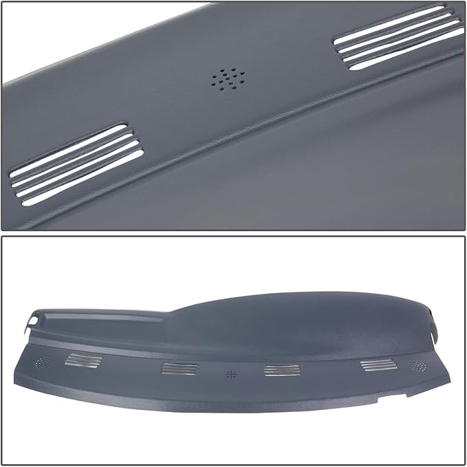 DNA MOTORING Dash Cover Overlay Compatible with 02-05 Ram 1500/03-05 Ram 2500 3500, Dash Board Cover Cap Bezel, ZTL-Y-0092