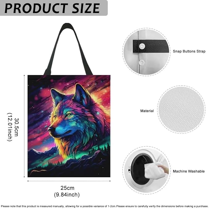 Wolf Car Garbage Bag, Hanging Car Trash Bag, Foldable Garbage Can for Front Back Seat, Multi-FunctionalRubbish Bag Storage Pocket, Car Accessories