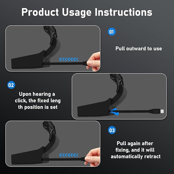Rear USB Charger Hub for Tesla Model Y Juniper 2025,2026 Accessories- 4-Port Fast Charging Hub with Sliding Cover, 2 Type-C Docking Station for Tesla Model 3 Highland 2024-2026