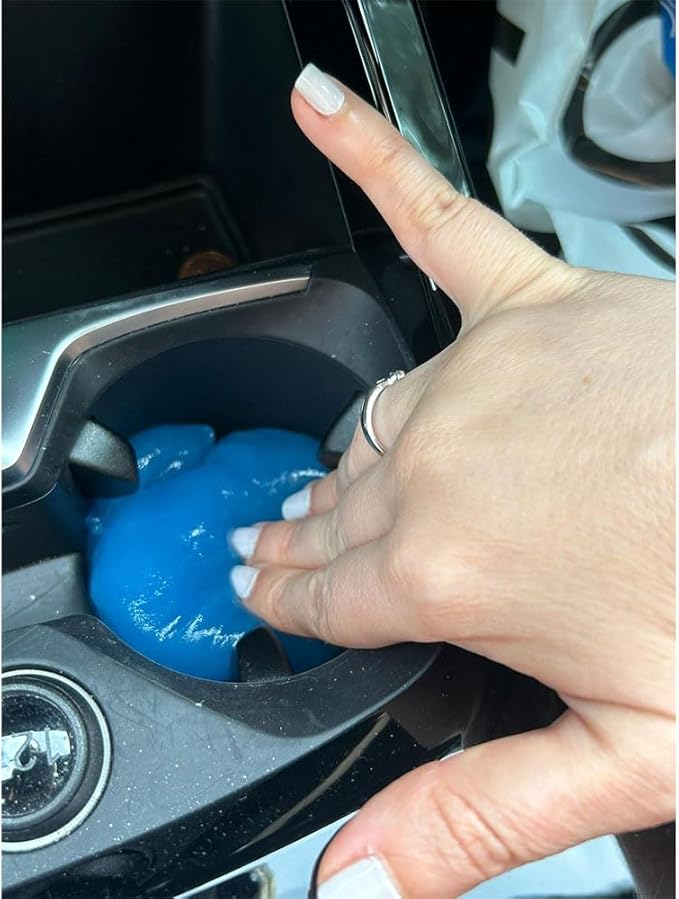 4 Pk Auto Cleaning Putty Gel Reusable Dust Cleaner Slime Keyboard Car Electronic Dirt Removal Wipe Auto Scratch-Free Reusable Detail Cleaning Tools Household Supplies Multi Purpose