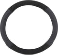 15in Stee Wheel Cover, Suicial Leather Stee Wheel or, Non Slip Comable Grip for Car Modification, Heat e Wheel Cover