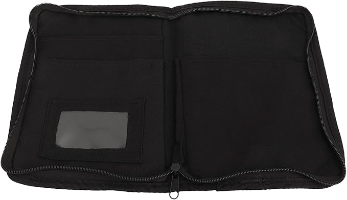 Car Document Holder, Car Glove Compartment Organizer 6 Pockets Multifunctional Zipped Design Portable Car Document Holder Universal for Car