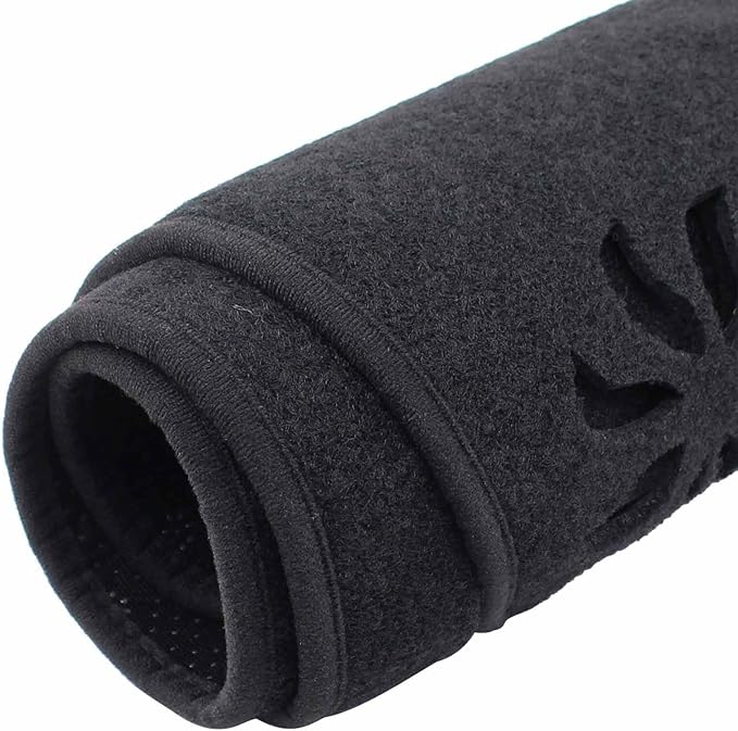 ApplianPar Black Dashmat Dashboard Cover Dash Mat Carpet Non-Slip for Camry 2007 2008 2009 2010 2011