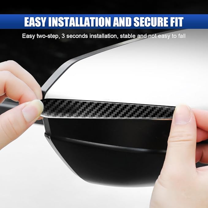 16PCS Car Door Handle Cup Scratch Protector Set, Waterproof Car Door Bowl Sticker Protector Film, Anti-Scratch Car Paint Cover Guard Pad Universal for Most Cars, SUVs (Carbon Fiber)