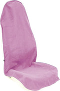 LoyaGour Car Seat Cover Protector Front Seats,for Gym Workout,Running,Swimming,Beach and Hiking,Waterproof Sweat Towel Bucket Seat Covers for Cars SUV Trucks (Pink, 1Pcs)