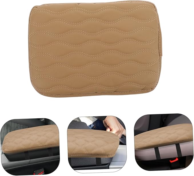 Car Armrest Pad Center Console Pad Automotive Console Armrest Cushion Memory Foam Protective Stylish Design