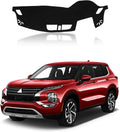 Dash Mat Dashboard Cover for M-itsubishi Outlander 2023 2024 Accessories, Dash Cover Mat Pad Carpet Non-Slip Dashboard Cover Mat Sun Protection (with HUD)