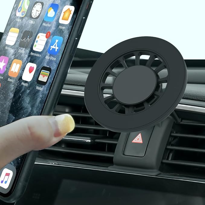 BEERTE fits for Magsafe Car Mount for Honda Civic 2016-2021 [20 Strong Magnets] Magnetic Phone Holder for iPhone 17 16 15 14 13 12 MagSafe Case Car Air Vent Cell Phone Navigation Automobile Cradles