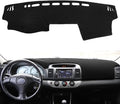 Dash Cover Mat Custom Fit for Toyota Camry 2002 2003 2004 2005 2006 with Cutout for Sensors and Dash Speakers, Dashboard Cover Pad Carpet (02-06 Black) J40