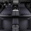 Luxury car Floor mats are for 99% of Vehicle Models,All Weather car Floor mats Provide Comprehensive Protection for Vehicles,Floor mats for car Personalized Customization! (Black)