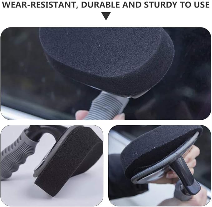 Tire Pad Tire Sponge Wax Applicator Car Detailing Reusable Cleaning Detailing Waxing