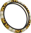 Sunflower On Wooden Board Universal Fit Steering Wheel Cover for Car, Truck, and SUV, Durable Steering Wheel Protection