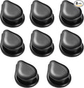 Car Sticky Hooks, Multifunctional ABS Mini Vehicle Dashboard Backseat Hanger with Self-Adhesive Backing, Auto Interior Hanging Organizer Accessories for Key Mask Earphone USB Cable (8PCS)