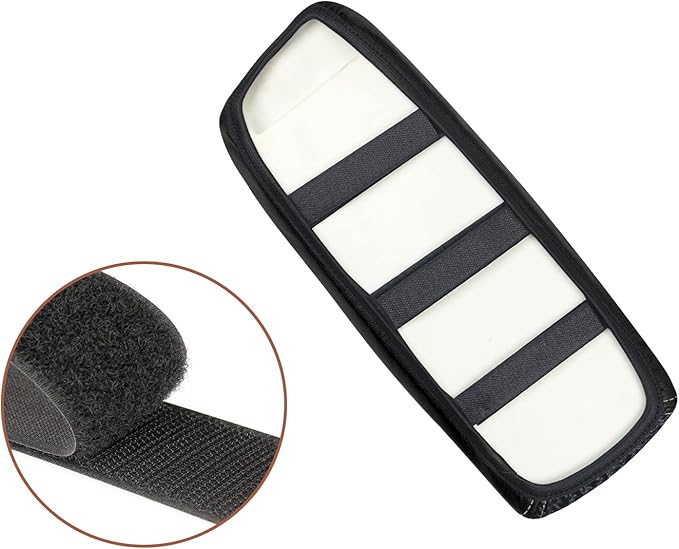 SKTU for 2022 2023 Chevrolet Bolt EUV Center Console Cover 2023 Bolt EUV Armrest Cover 2022 2023 Bolt EUV LT/Premier Console Cover Center Console Soft Cushion for Bolt EUV LT/Premier (White Line)