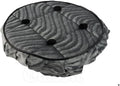 OG Lowrider Classic Bike Cruiser Bicycle Steering Wheel Cover Velour Swirl | Fits 8” Steering Wheels | Multiple Color Options | Lowrider Accessory (Gray)