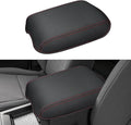INTGET Center Console Cover for 2022 2023 2024 2025 2026 Nissan Frontier Accessories Leather Middle Console Cover Arm Rest Lid Replacement for Nissan Frontier Pro 4X Accessories S/SV/PRO-X/SL/Hardbody