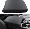 Armrest Cover for Honda Pilot Accessories 2023-2025 / Passport Accessories 2024-2026 / Ridgeline Accessories 2024 2025 Center Console Leather Pad Arm Rest Protector Cushion (Black Stitches)