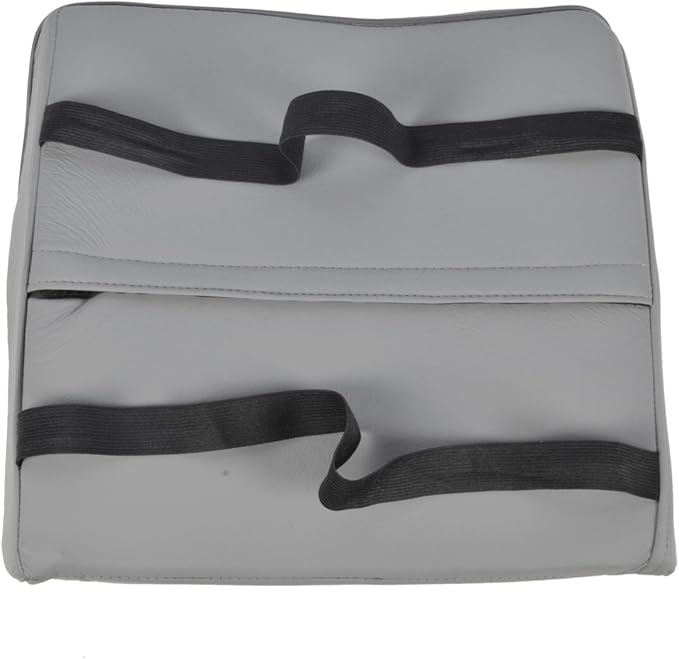 BDK BS-300-GR Durable Foam Lumbar Support 3D Balanced Firmness Cushion-Lower Back Pain Relief-Best for Office Chair, Car Seat, Recliner, Gray
