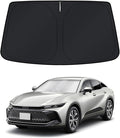 KUST Windshield Sun Shade for Toyota Crown 2023 2024 2025 2026 Accessories Window Sunshade Sun Visor Protector Foldable Blocks UV Rays Keep Your Car Cooler