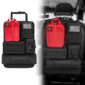 Back Seat Car Organizer, Tactical Seat Back Organizer with 5 Detachable MOLLE Pouches, Tactical Car Accessories Truck MOLLE Panel Fits Vehicle