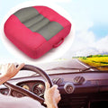Srutirbo Car Booster Seat Cushion Heightening Height Boost Mat, Breathable Mesh Portable Car Seat Pad Angle Lift Seat for Car, Office,Home (Rose Red)