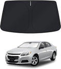 KUST Windshield Sun Shade for Chevy Malibu 2013 2014 2015 Window Accessories Sun Cover Foldable Blocks UV Rays Keep Car Cooler
