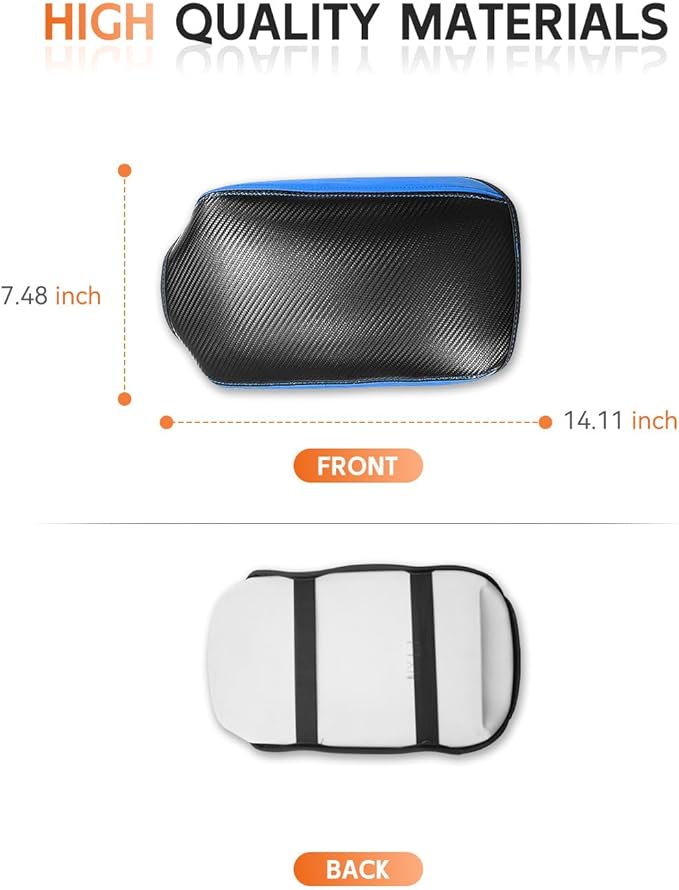 CDEFG for Mitsubishi Outlander 2022 2023 2024 2025 SE, Black Edition, SEL Car Armrest Cover, Center Console Protector Pad Arm Rest Box Cushion Mat Interior Accessories (Not for Outlander Sport)