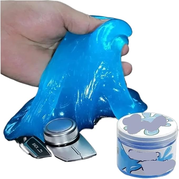 Car Cleaning Gel - Reusable Interior Putty Cleaner for Cars, Keyboards, and Notebooks - Magic Cleaning Gel for Detailing and Removal(4 pcs)