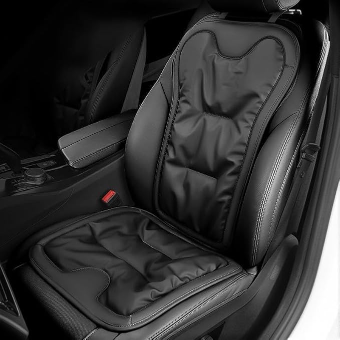 Car Seat Cushion, Personalized Lumbar Support Cushion, Custom Pain Relief Seat Cushion for Long Driving, Car, Office or Home Chair (2PCS-Front Seat Cushion-B)