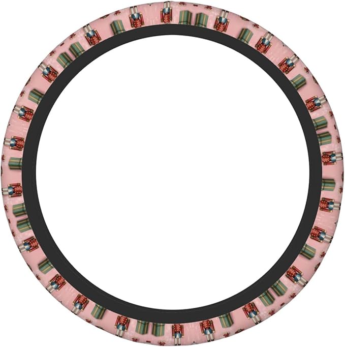 Nutcracker Universal Fit Steering Wheel Cover for Car, Truck, and SUV, Durable Steering Wheel Protection
