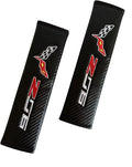 Pair Car Seat Shoulder Corvette Comfortable Driving Safety Belt Cushion Pad for Z06