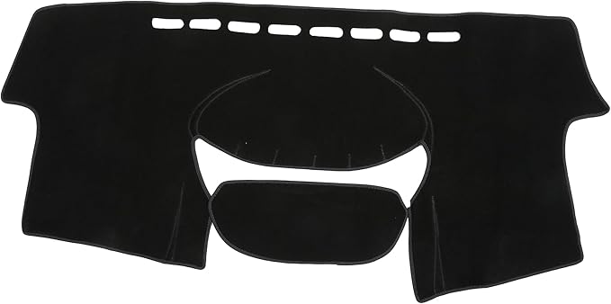 Dash Cover Compatible for Toyota Yaris 2004-2011, Non-Slip Polyester Black Center Console Dashboard Cover Pad Carpet