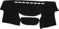 Dash Cover Compatible for Toyota Yaris 2004-2011, Non-Slip Polyester Black Center Console Dashboard Cover Pad Carpet