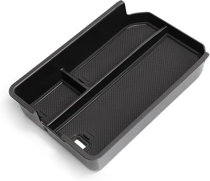 SKTU 2PCS for 2024 2025 2026 Toyota Land Cruiser Center Console Organizer for 2024 2025 2026 Toyota Land Cruiser Co-Pilot Console Tray 2024 2025 2026 Land Cruiser Accessories ABS Console Tray