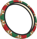 Neoprene Steering Wheel Cover Pizza Italy Flag Italian Car Steering Wheel Cover Universal Fit for Most Cars
