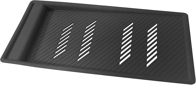 BestEvMod for EV6 Center Console Phone Charge Area Silicone Mat Non Slip Silicone Pad Interior Accessories Compatible with 2022 2023 2024 Kia EV6