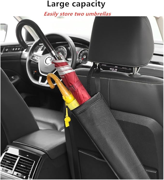 Car Umbrella Storage Bag Car Truck Back Seat Umbrella Storage Holder Adjustable Umbrella Storage Bag Multi functional umbrella storage bag