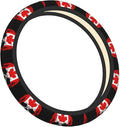 Neoprene Steering Wheel Cover Canadian Flag Skull Car Steering Wheel Cover Universal Fit for Most Cars