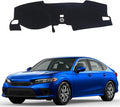 Dashboard Mat Cover for Honda Civic 2023 2024 2025 Nonslip Center Console Sunshield Glare UV Rays Protector Accessories