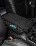 Shademax Center Console Cover Toyota RAV4 2019-2024 2025 Armrest Cover Cushion Pad for Toyota RAV4 Accessories PU Leather Armrest Seat Box Protector with Pockets Storage Bag