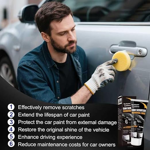 Veslaaer Luminra 2026 New Upgraded Erase Car Scratch Remover for Deep Scratches, Car Paint Scratch Remover for Vehicles, Car Scratch Repair Kit, Cars Paint Scratch Repair (1)