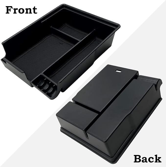 Center Console Organizer Compatible with Hyundai Palisade 2022 2021 2020 Accessories (Black)