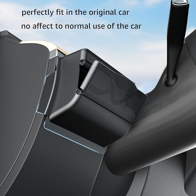 Topfit Dashboard Organizer for Tesla Model Y Model 3 Multifunctional Storage Box Sunglasses Phone Holder Glove Box Organized Accessories for Tesla Model Y/3 2017-2024