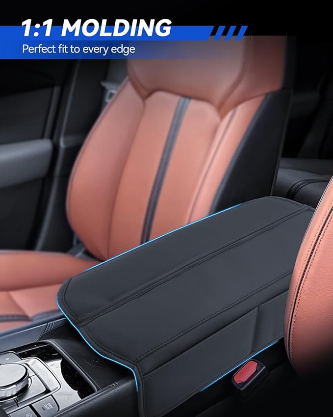 Armrest Cover for Mazda CX-50 2026 2025 2024 2023 Accessories Center Console Middle Lid Pad Protector for Car Elbow Rest