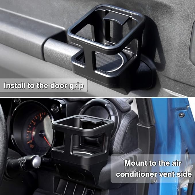 Autorder Custom Fit for Interior Accessories Suzuki Jimny 2019-2025 JB64 JB74 Water Cup Holder Mount Bracket Drinkes Support